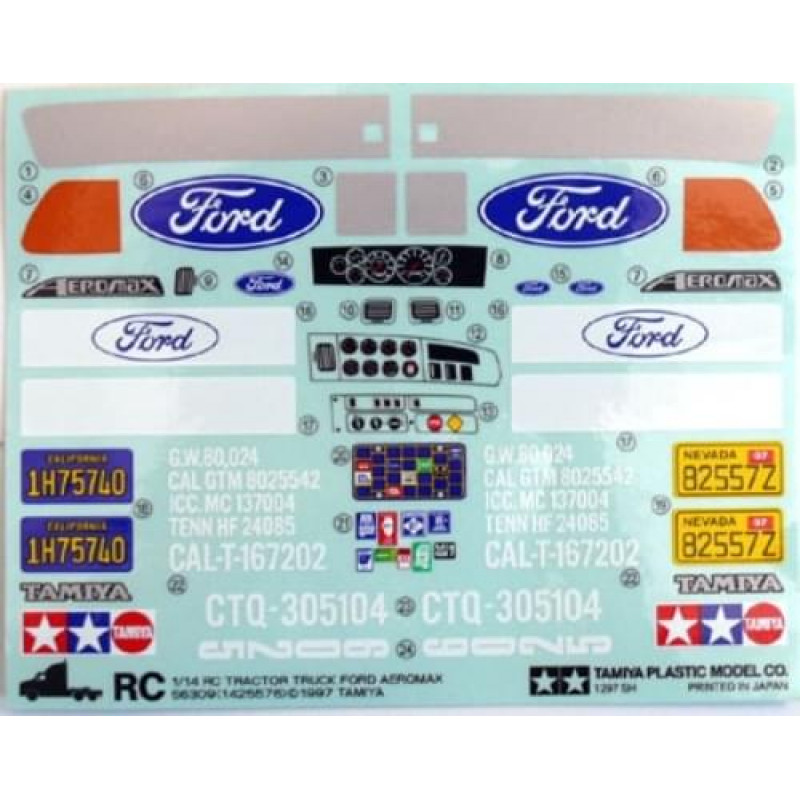Stickerset Ford Aeromax 9495289