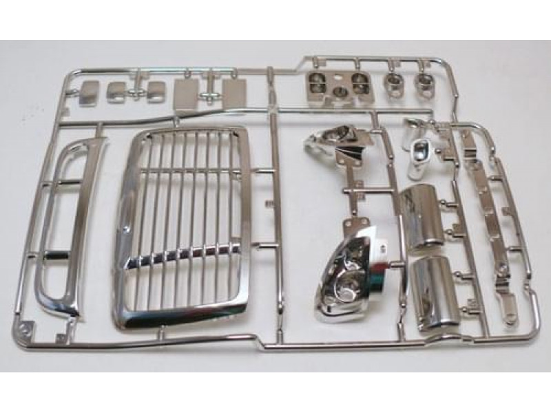 Freightliner Cascadia Grill Chrome Parts M (M / 19115387) 1/14
