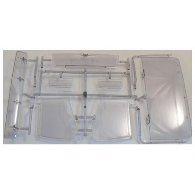 MAN TGX Windows, Sunvisor and Grill (S / 19115281) 1/14