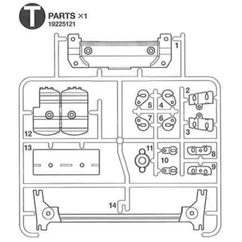 MAN TGX Multiple Parts (T / 19225121) 1/14