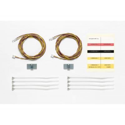 MFC LED set 3mm Geel Lange Kabels (1100mm) - 56551