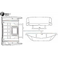 Roof Mercedes Actros (F / 19000500) 1/14