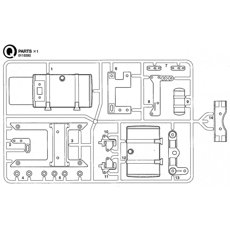 Scania R470 Multiple Parts (Q / 0115392) 1/14