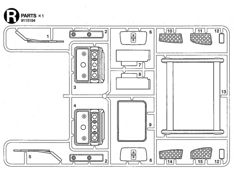 Scania Multiple Parts (R / 911584) 1/14