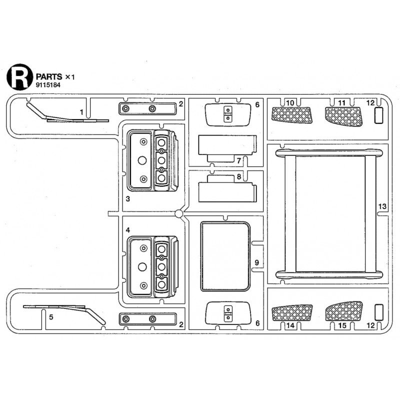 Scania Multiple Parts (R / 911584) 1/14