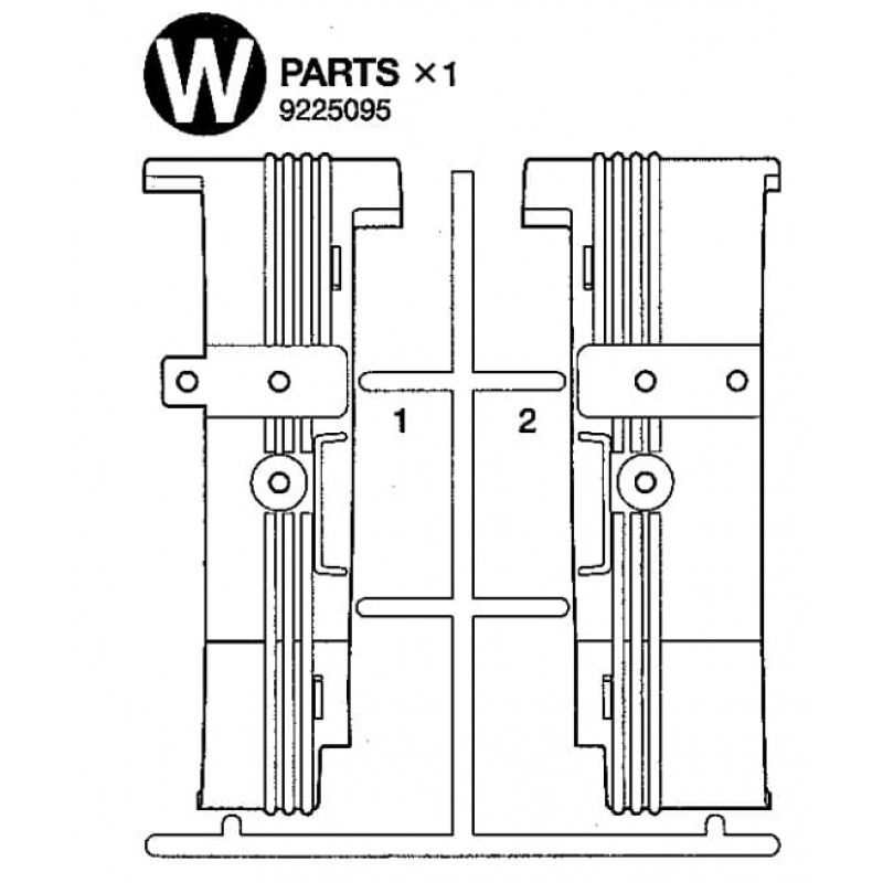 Scania Inner Fenders Front Axle (W / 9225095) 1/14