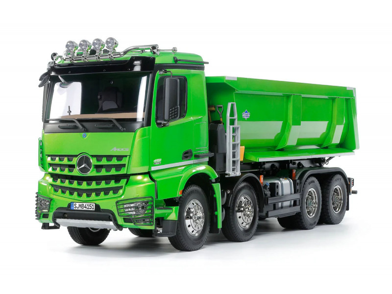 Tamiya Mercedes-Benz Arocs 4151 8x4 Kipper 1/14 - Assembly Kit - Candy Green