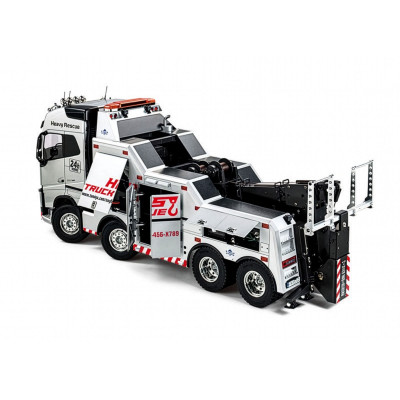 Tamiya Volvo FH16 Recovery Truck 8x4 - Silver Edition - Assembly Kit