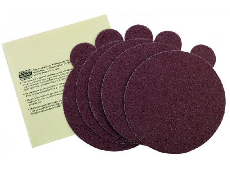 Proxxon Self-adhesive Sanding Discs for TG 125/E K80 5pcs 28160