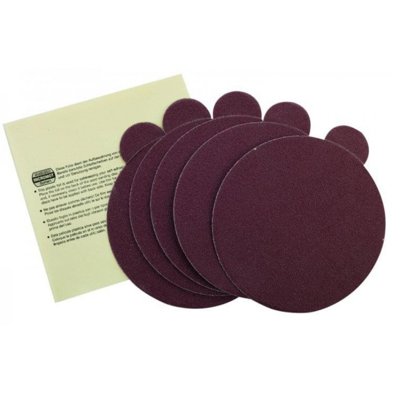 Proxxon Self-adhesive Sanding Discs for TG 125/E K240 5pcs 28164