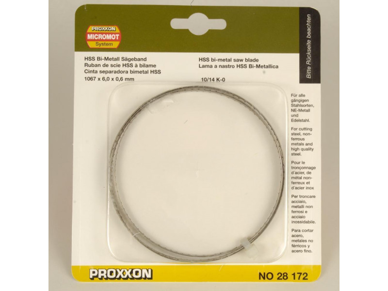 Proxxon Bandsaw Blade Bi-Metal 28172
