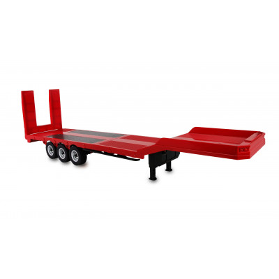 Amewi 3-Axle Low Loader 1/18 for Scania 770S 6x4 1/18 - Red