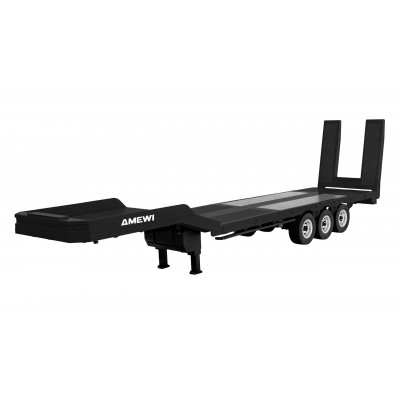 Amewi 3-Axle Low Loader 1/18 for Scania 770S 6x4 1/18 - Black