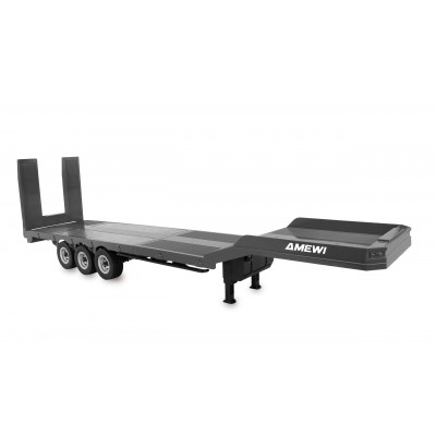 Amewi 3-Axle Low Loader 1/18 for Scania 770S 6x4 1/18 - Silver