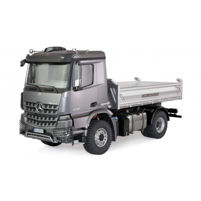 Amewi Mercedes-Benz Arocs 4x4 Hydraulic Tipper 1/14 RTR - Silver