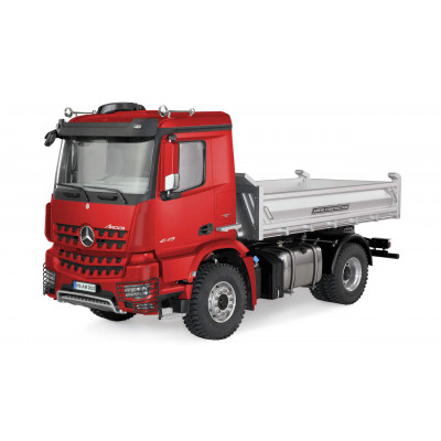 Amewi Mercedes-Benz Arocs 4x4 Hydraulic Tipper 1/14 RTR - Red