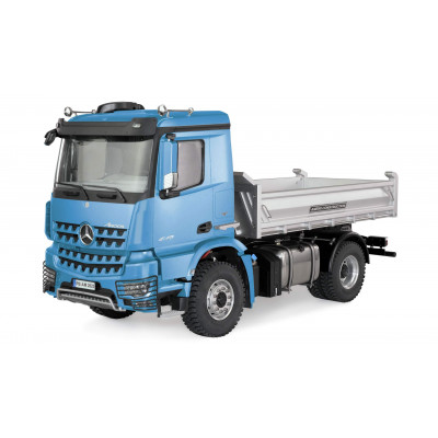 Amewi Mercedes-Benz Arocs 4x4 Hydraulic Tipper 1/14 RTR - Blue