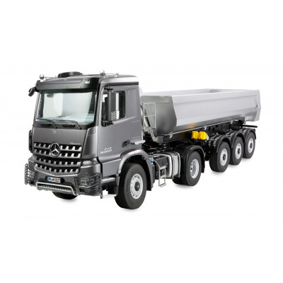 Amewi Mercedes-Benz Arocs 4x4 w/ Tipper Trailer 1/14 RTR - Grey