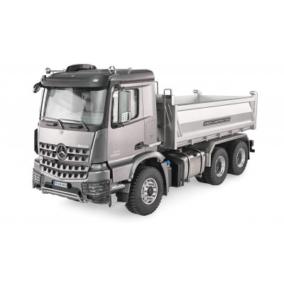 Amewi Mercedes-Benz Arocs 6x6 Hydraulic Tipper 1/14 RTR - Silver