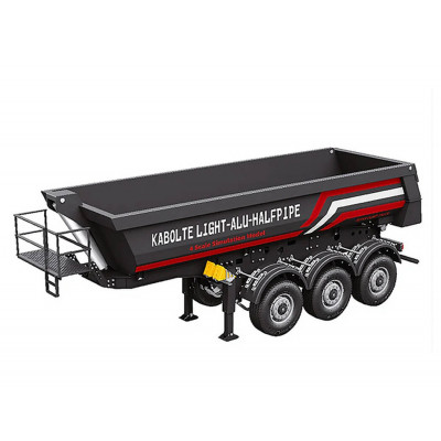Huina Tri-axle Dump Semi-Trailer 1/14 100% RTR - Black
