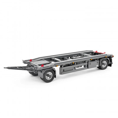 Lesu RoRo Trailer for Shipping Containers 1/14 RTR - Black