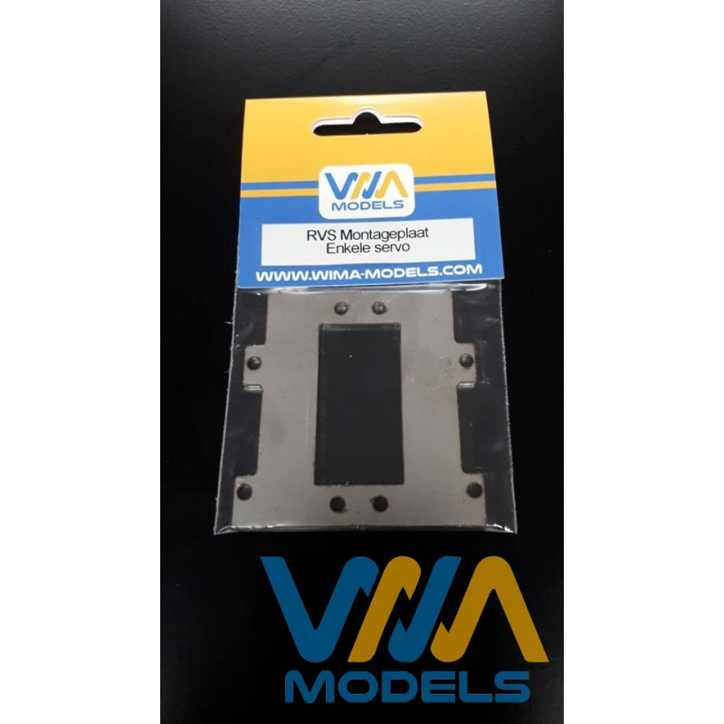 WIMA Stainless Servo Mount (1/14) WIMA Stainless Servo Mount (1/14)