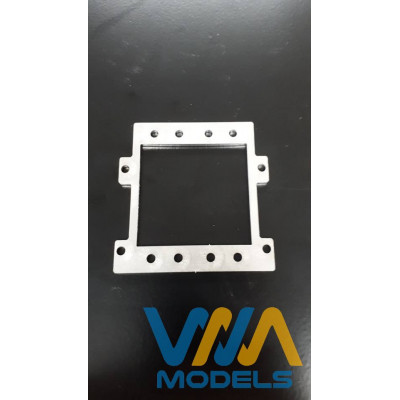 WIMA Stainless Double Servo Mount (1/14)