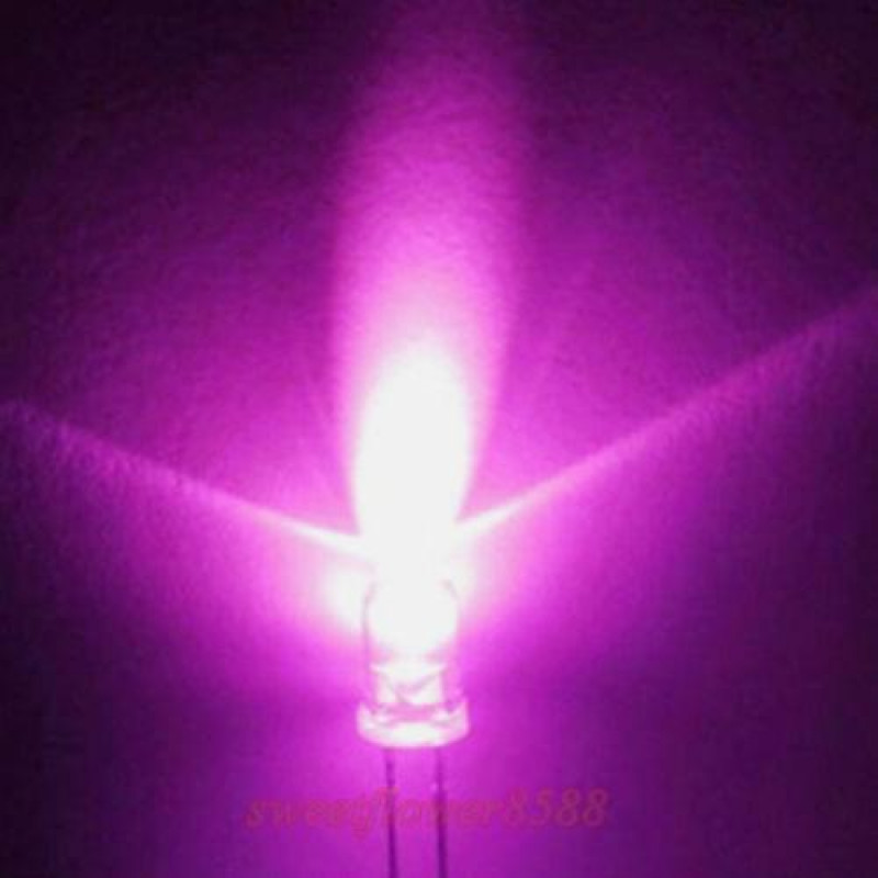 5mm LED Violet / UV 25 Degree