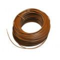 Single Wire 0.25mm LiY Brown