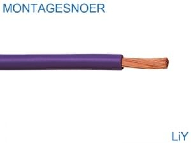 Single Wire 0.14mm LiY Purple