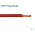 Single Wire 0.25mm LiY Red