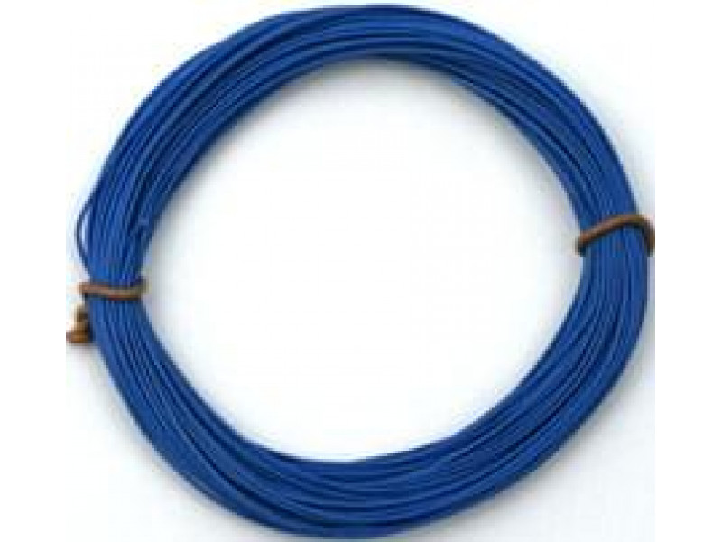 Single Wire 0.22 mm Blue 10 meter Solid