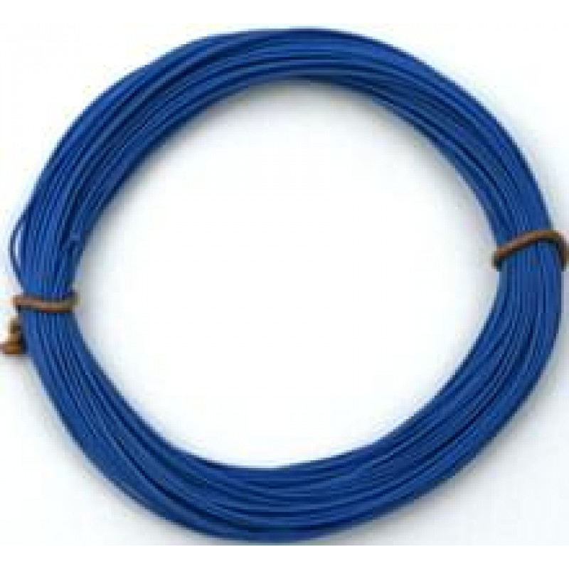 Single Wire 0.22 mm Blue 10 meter Solid