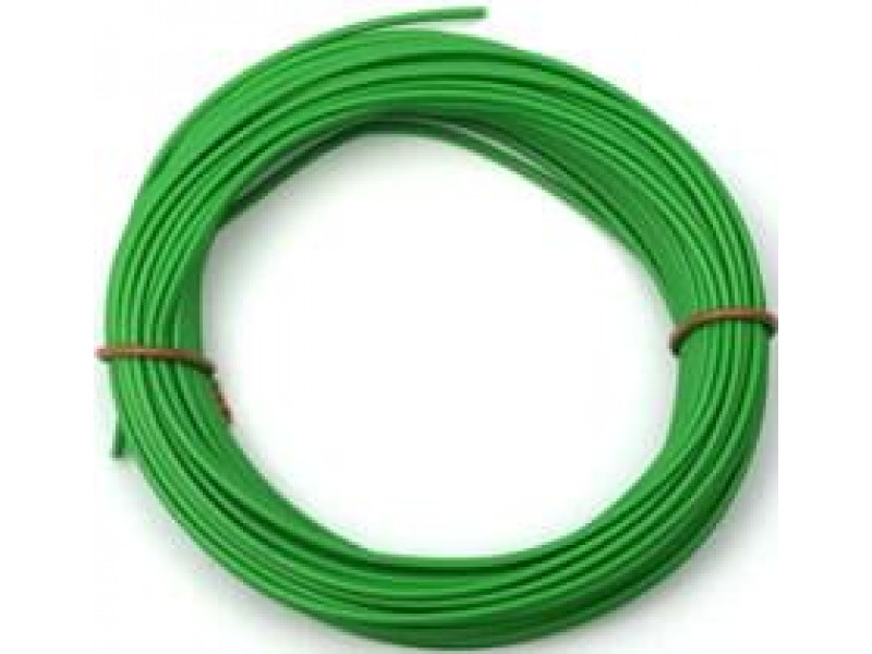 Single Wire 0.22 mm Green 10 meter Solid