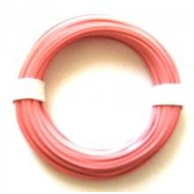 Single Wire 0.22 mm Pink 10 meter Solid