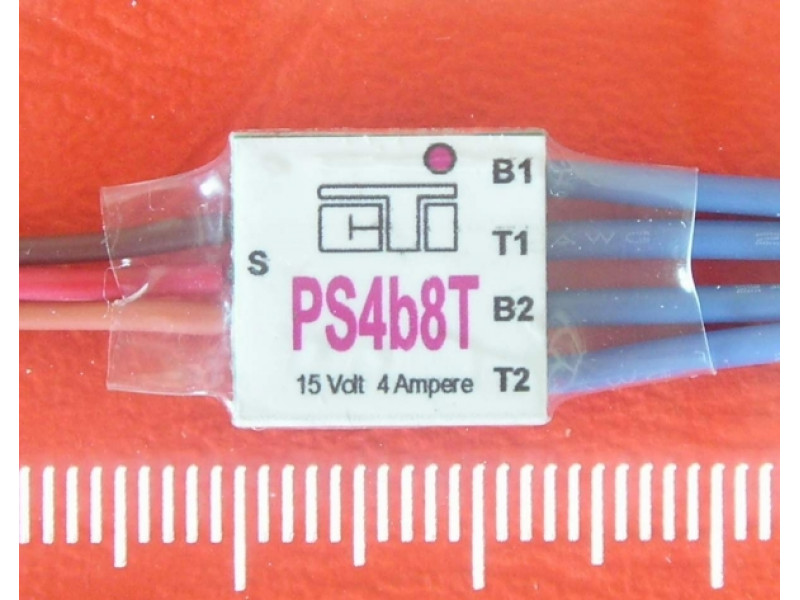 CTI PS4b8T Multiswitch Knipper/Alarmlicht met Puls Functie - 4 Kanaals