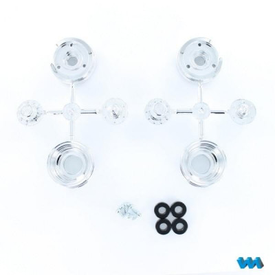 Flatbed Twin Rim Chrome (1/16) 220616