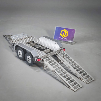 JX Model ET2 Two-Axle Mini Trailer for E20 Excavator 1/14 - JX-ET2