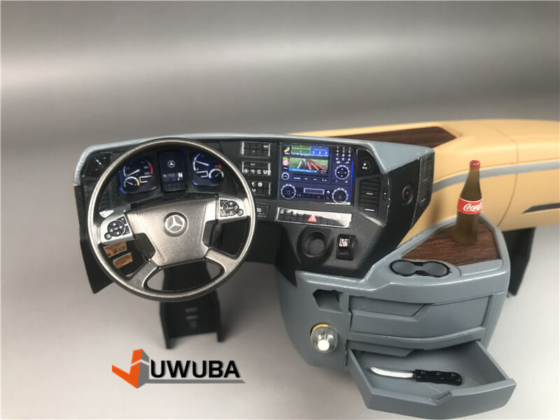 Juwuba Realistisch Dashboard voor Tamiya Mercedes Actros