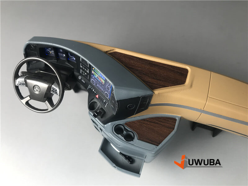 Juwuba Realistisch Dashboard voor Tamiya Mercedes Actros