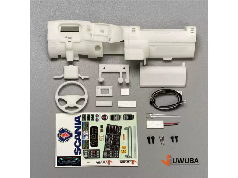 Juwuba Dashboard Upgrade voor Hercules Scania R470/R620