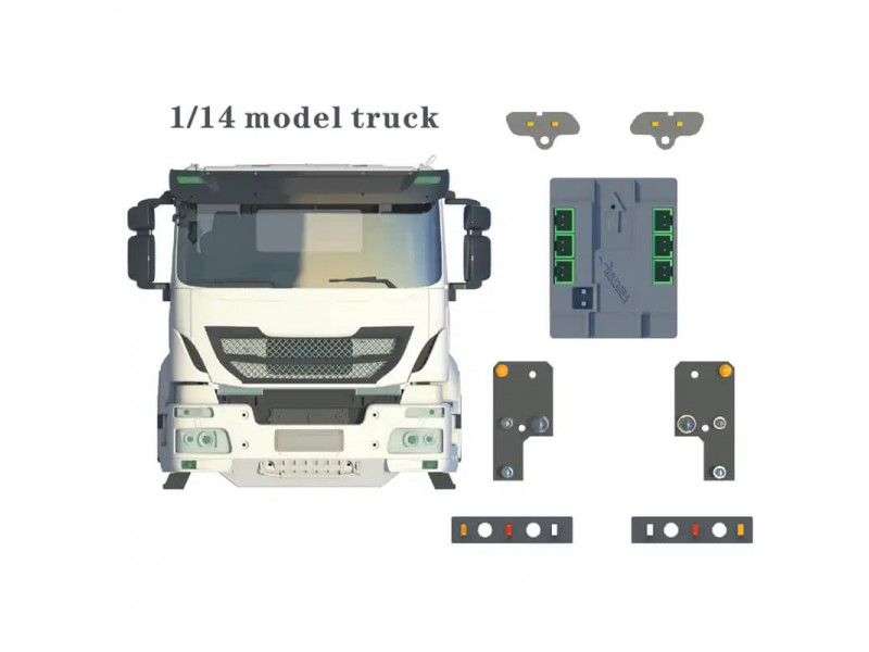 Juwuba Lichtset Compleet voor Iveco Cabine 1/14