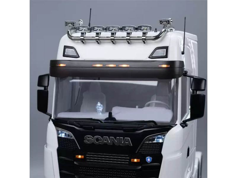 Juwuba Zonneklep met Verlichting voor Tamiya Scania 770S