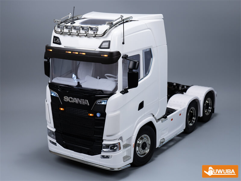 Juwuba Zonneklep met Verlichting voor Tamiya Scania 770S