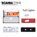 Juwuba Achterlicht LED Printen Pro voor Tamiya Scania 770S 1/14