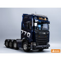 Juwuba RVS Dakbeugel met LED Balken Tamiya Scania 770S 1/14