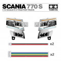 Juwuba Koplamp LED Printen voor Tamiya Scania 770S - Kabel