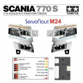 Juwuba Lichtset Compleet voor Tamiya Scania 770S - Servonaut M24