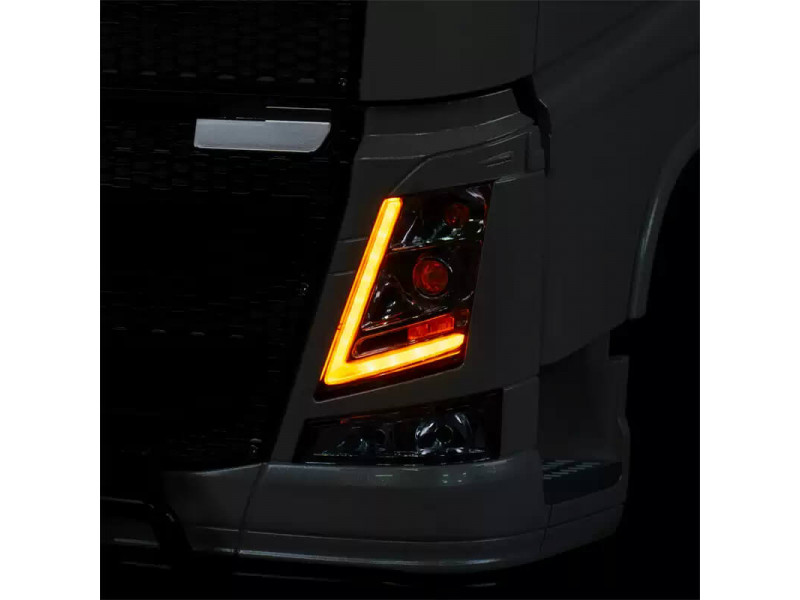 Juwuba Koplampen LED Print PRO voor Tamiya Volvo FH16 1/14