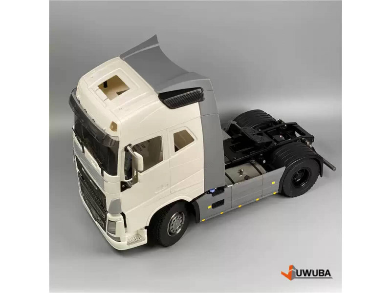 Juwuba Sideskirts Tamiya Volvo FH16 4x2 met Verlichting 1/14